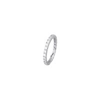 Anello Mabina Donna Anello Argento E Zirconi in Argento Zircone 523002-19 - 523002-17